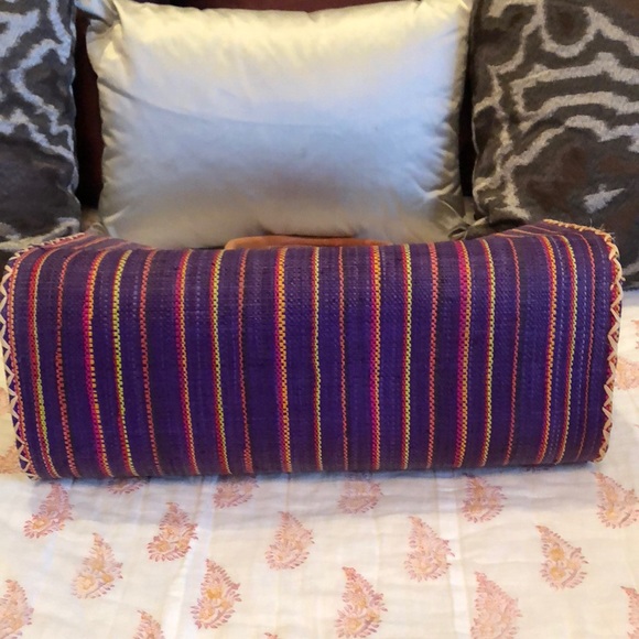 Shebobo hand made straw purse - Picture 3 of 5